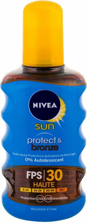 Produktbild NIVEA Protect & Bronze (Sonnenöl, SPF 30, 200 ml, 20 g)