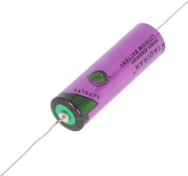 Actual product image Tadiran Battery Inorganic SL-760/P Anschlussdrähte (1 pcs., AA, 2100 mAh)