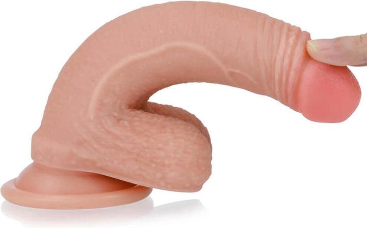 Actual product image Lovetoy Dildo Nature Liquid Silicone 7inch
