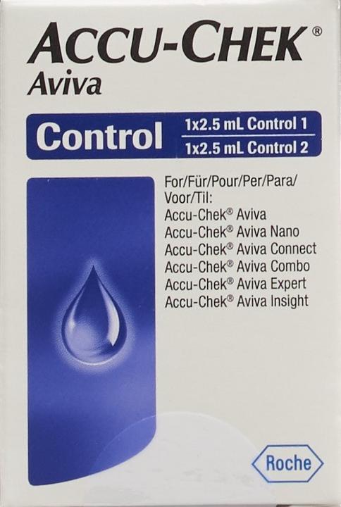 Actual product image Accu-Chek AVIVA Control Solution 2 x 2. (Control solutions)