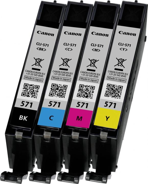 Actual product image Canon Cli-571 (M, FC, Y, C)