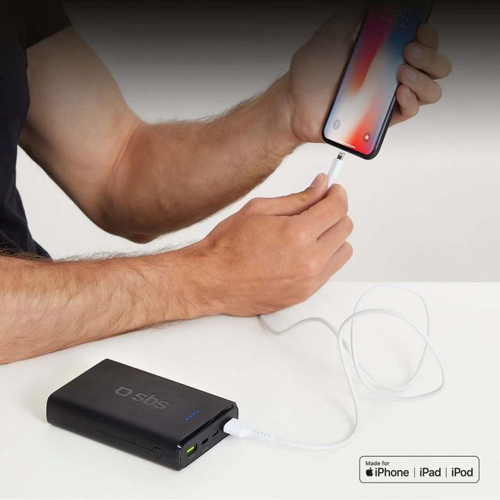 Immagine prodotto SBS Cavo dati USB 2.0 - Apple Lightning (1 m, USB 2.0)