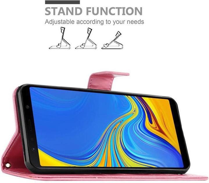 Immagine prodotto Cadorabo Copertina del libro di fiori (Samsung Galaxy A7 (2018))