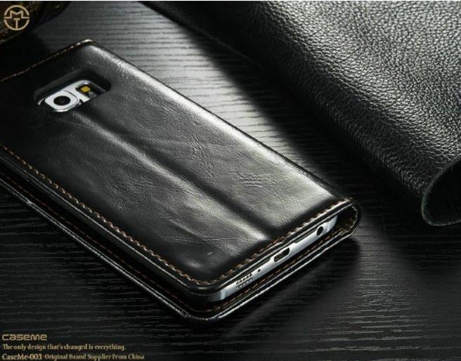Actual product image Caseme Classic Leather Cover (Samsung Galaxy S6 Edge)