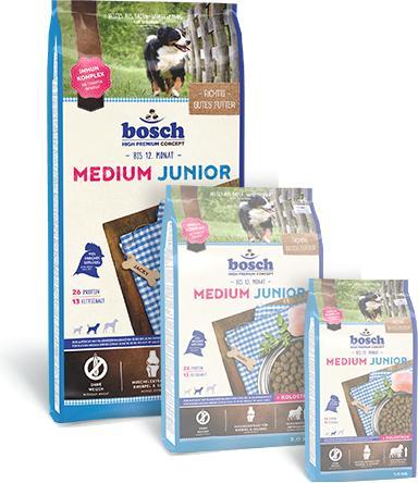 Produktbild Bosch Petfood Medium Junior (Junior, 1 Stk., 15000 g)
