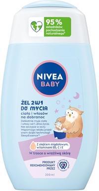 Produktbild NIVEA Baby Good Night Gel 2in1 for washing body and hair 200ml