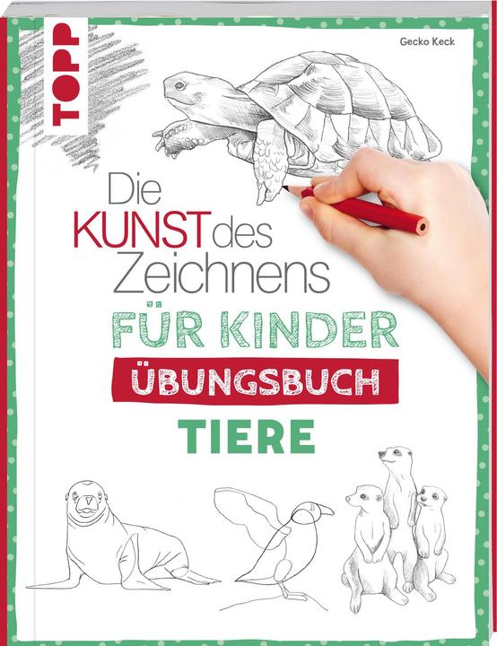 Actual product image The Art of Drawing for Children Exercise Book - Animals