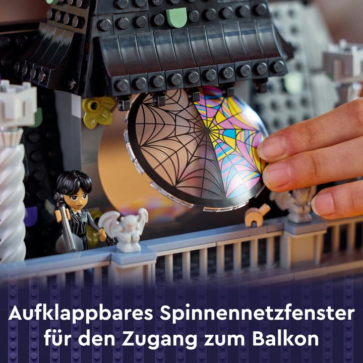 Produktbild LEGO Wednesdays und Enids Zimmer im Studentenwohnheim (76781, LEGO Wednesday, LEGO Seltene Sets)