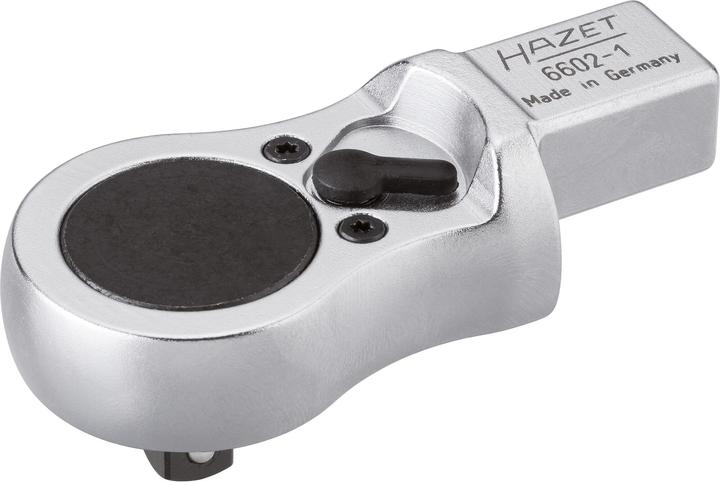 HAZET Insert reversible ratchet 6602-1 ∙ Insert square 14 x 18 mm ∙ Square, solid 10 mm (3/8 inch) (1/2")