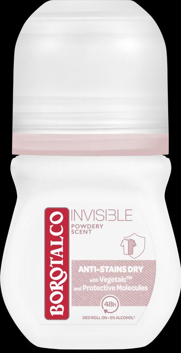 Immagine prodotto Borotalco Deo Invisible Pink Roll On 50ml (Roll-on, 50 ml)