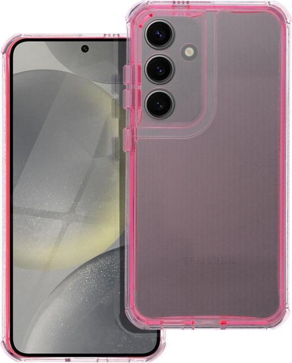 Actual product image OEM Back panel cover MATRIX CLEAR Case for SAMSUNG A05s powder pink (Samsung Galaxy A05s)