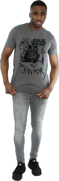 Image du produit Star Wars - T-shirt DARTH VADER MONTAGE - Homme (XXL)