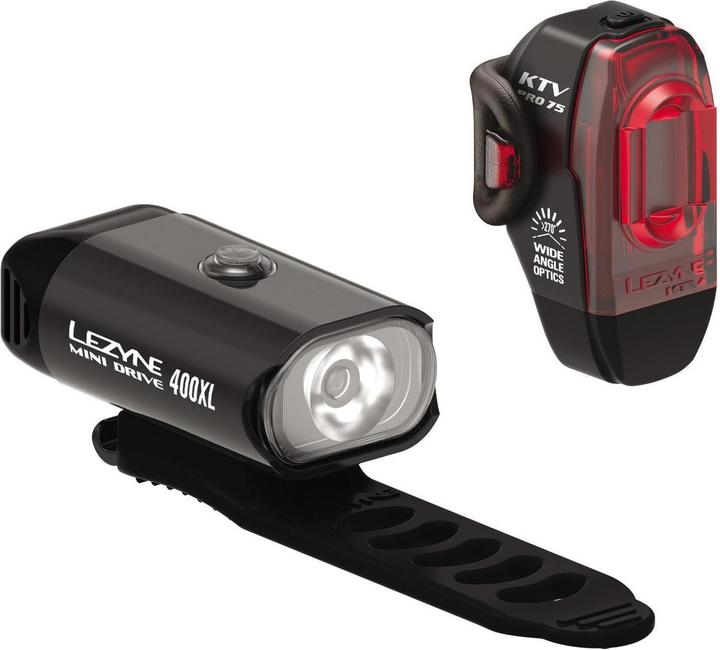 Immagine prodotto Lezyne Mini Drive/ KTV Pro (400 lm, 75 lm)