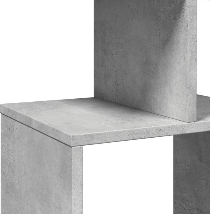 Actual product image VidaXL Bookcase Room divider Wall shelf Standing shelf Room divider Shelf Concrete grey (92 x 29 x 188 cm)