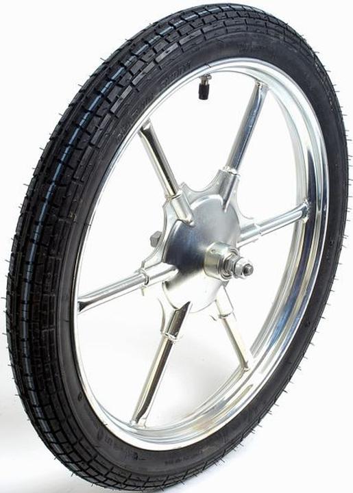 Actual product image Vitelli GERO wheel Axle ø 12mm, tyres (20")