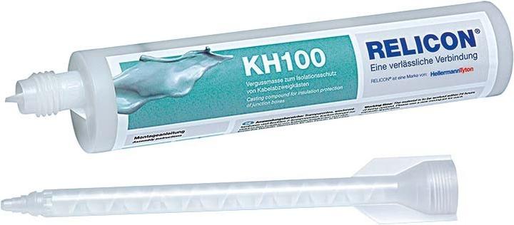 Produktbild HellermannTyton 2K-KH100 Kartusche 250ml mit SF- System Gel100-250mlKH100-CL