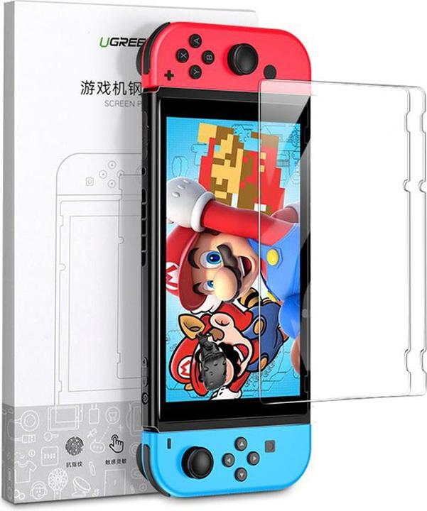Actual product image Ugreen Nintendo Switch 2-pack bulletproof HD glass film protective glass (Switch)