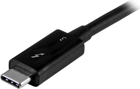 Produktbild StarTech 1M THUNDERBOLT 3 40GBPS CABLE (1 m, Thunderbolt, Cinch, DisplayPort)
