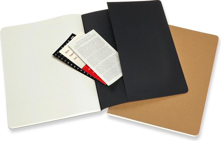 Actual product image Moleskine Notebooks (19 x 25 cm, Plain, Hardcover)