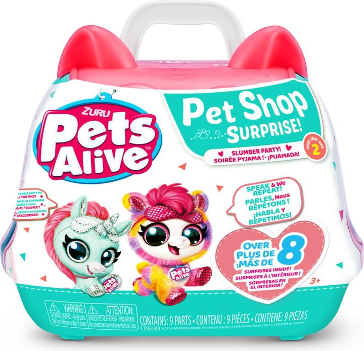 Actual product image Zuru Pet Shop Surprise Pets Alive Slumber Party - Series 2 (14 cm)