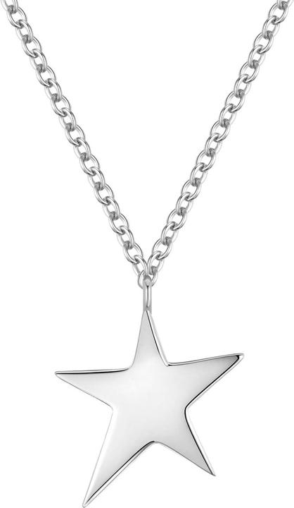 Actual product image Glanzstücke München Ladies necklace star sterling silver - 34514 (Sterling Silver, 40 - 45 cm)