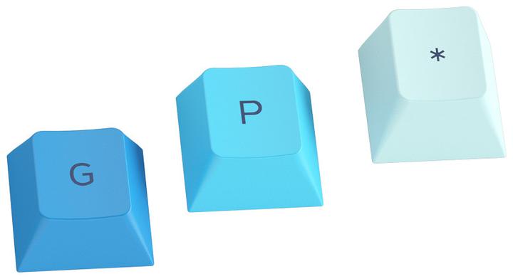 Actual product image Glorious PC Gaming Race GPBT Keycaps - 114 PBT keycaps, ANSI, US layout, Caribbean