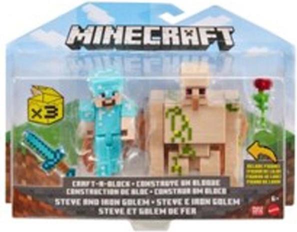 Actual product image Minecraft Core Figure 2-pack range (Assorted)