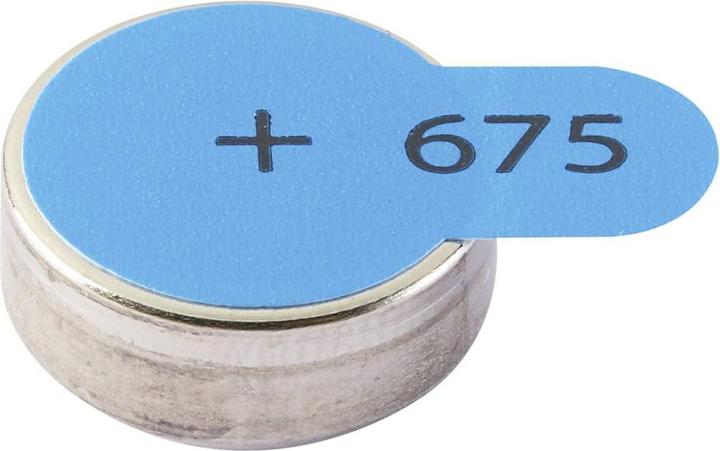 Actual product image Intenso Pack of 60 Hearing Aid Batteries | Zinc-Air A675 (60 pcs., PR44, 540 mAh)