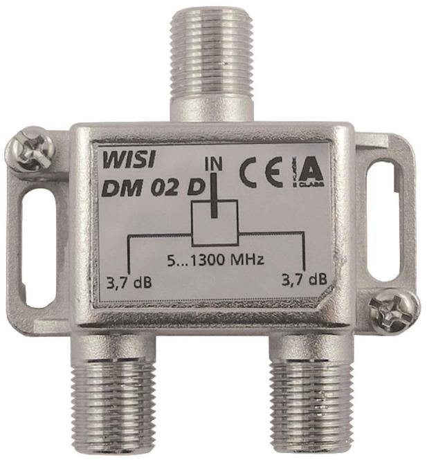 WISI DM02D 5...1300 MHz, Class A (+10 dB) (Terminal strips)