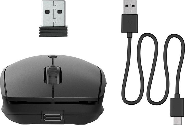 Image du produit JLab Audio JLab GO Charge Souris Bluetooth, 6 boutons Connexion via 2,4 GHz (dongle USB) ou Bluetooth (Sans fil)