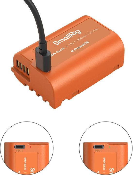 Actual product image SmallRig DMW BLK22 (Rechargeable battery)