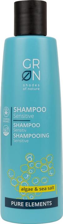 Produktbild GRN PURE Shampoo Sensitiv Alge & Meersalz (250 ml, Flüssiges Shampoo)