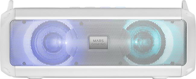 Mars Gaming Enceintes/Barre Son Bluetooth MSB-XT (Blanc) (8 h, Akkubetrieb)