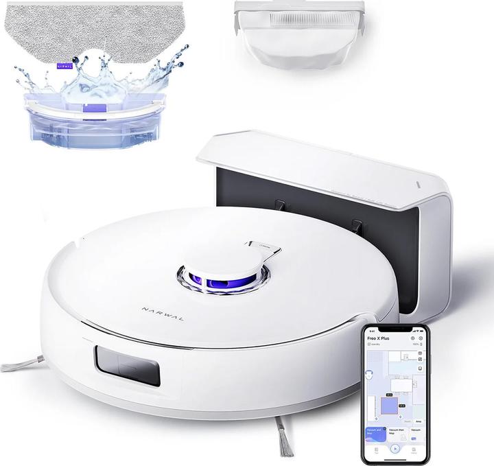 Actual product image Narwal Freo X Plus Robot Vacuum (Robot vacuum)
