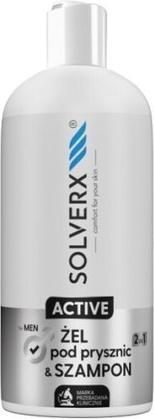 Image du produit Solverx Shampooing Active And For Men 400Ml (400 ml, Shampoing liquide)