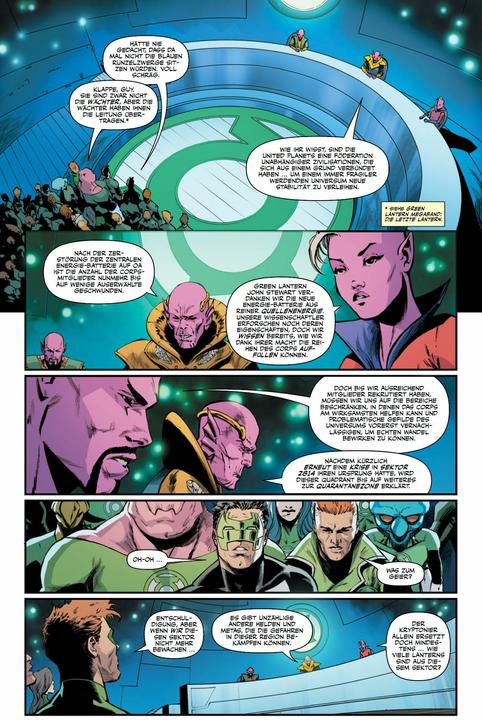 Actual product image Panini Green Lantern: Dawn of DC (German, Jeremy Adams, Amancay Nahuelpan, Xermánico, 2024)