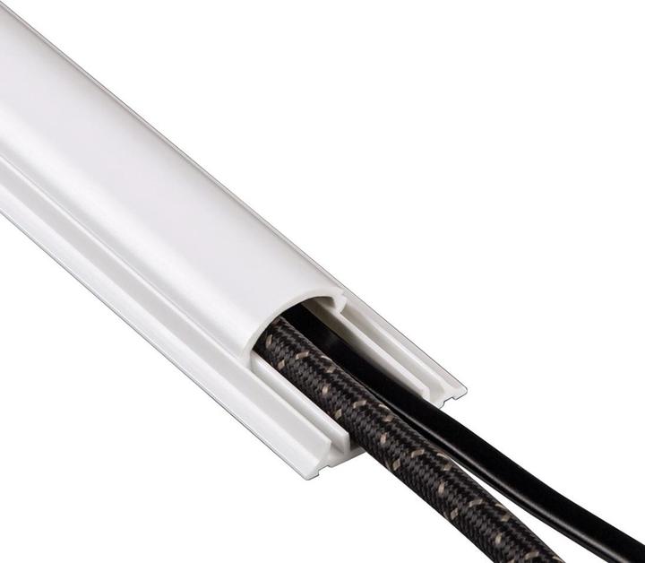 Produktbild Hama PVC-Kabelkanal, halbrund (Kabelkanal, 100 cm)