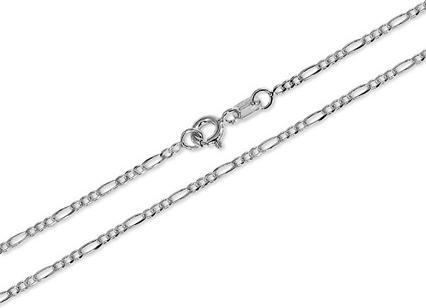 Image du produit Brilio Silver - Fine silver chain Figaro 42 cm 471 086 00168 04