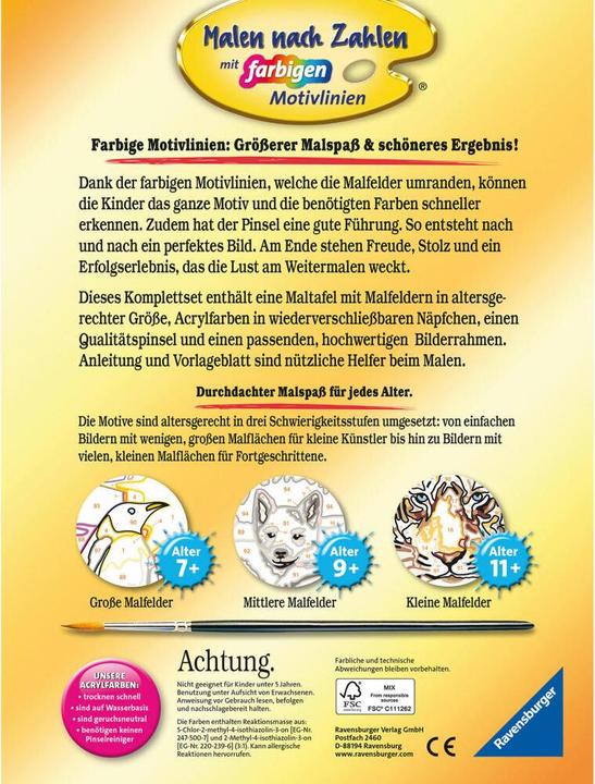 Produktbild Ravensburger Malen nach Zahlen - Süsse Koalas