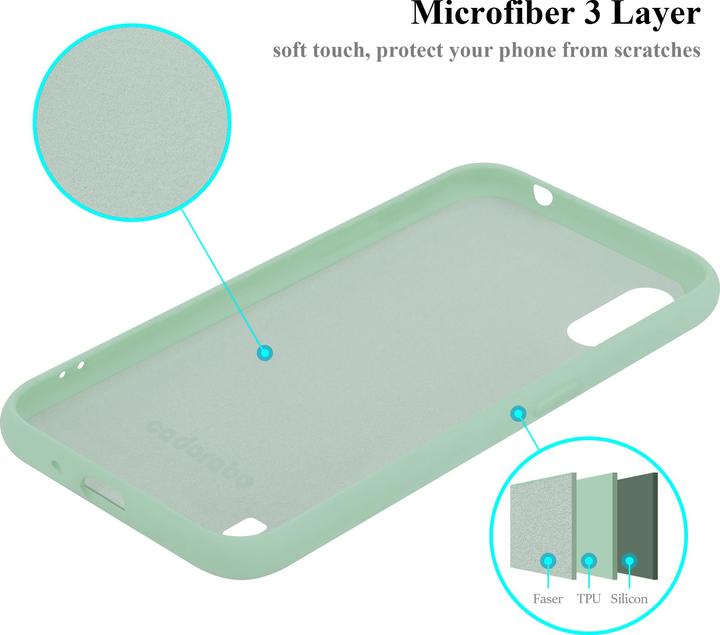 Immagine prodotto Cadorabo Copertura della cassa del silicone liquido TPU (Samsung Galaxy A01)