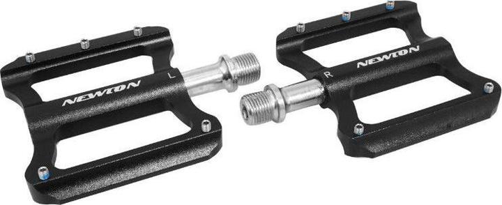 Pédales VTT descente - BMX a roulements CNC filetage 9-16 avec picots alu