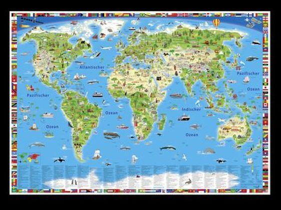 Immagine prodotto Mappa del mondo per bambini