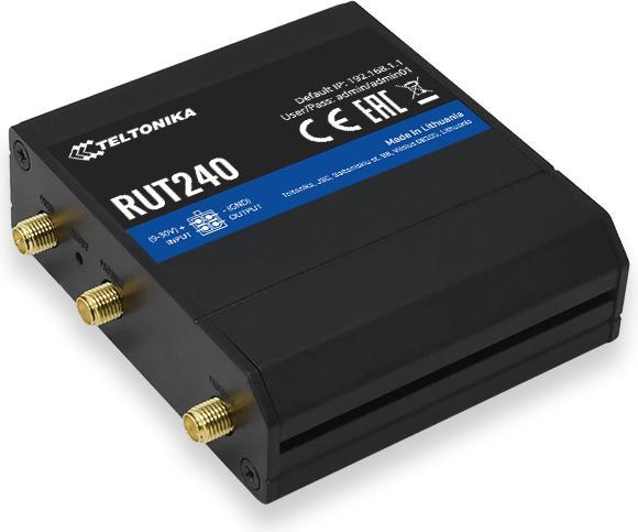 Actual product image Teltonika RUT240 (GLOBAL) 4G LTE Router