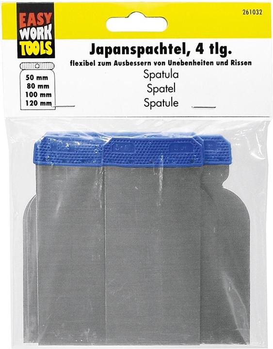 Immagine prodotto Easy Work Spatola giapponese, 4 pezzi (11.50 cm)