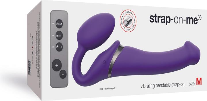 Image du produit Strap-on-me Vibrating Bendable Strap-on
