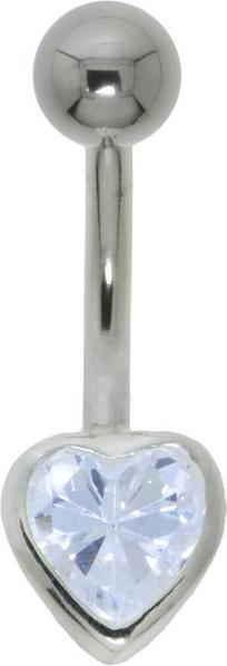 Immagine prodotto Bijouteria Piercing ventre (Acciaio inossidabile, Argento 925, Zirconia)