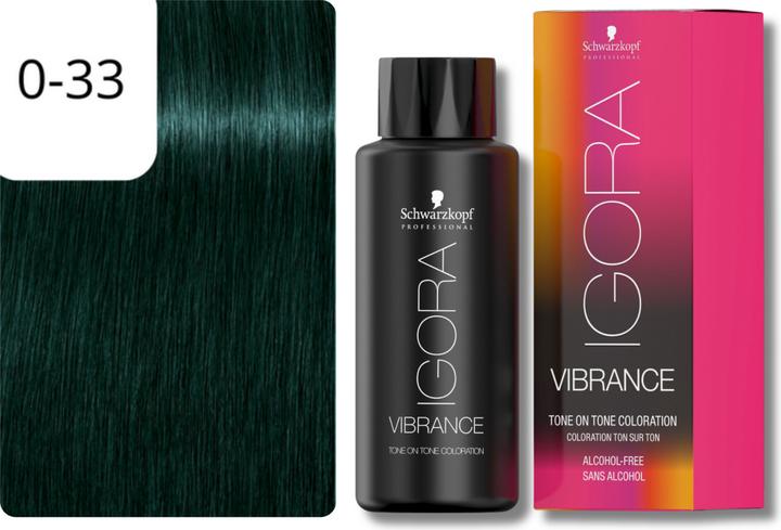 Produktbild Schwarzkopf Professional IGORA Vibrance Haartönung NEU (0-33 Matt Konzentrat)