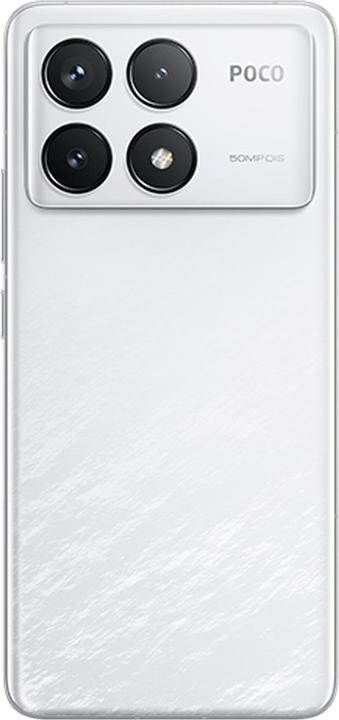 Actual product image Xiaomi Poco F6 Pro (512 GB, White, 6.67", Dual SIM, 50 Mpx, 5G)