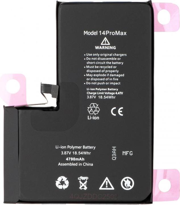 Produktbild Aftermarket Akku für iPhone 14 Pro Max, 4323mAh Diagnostic
