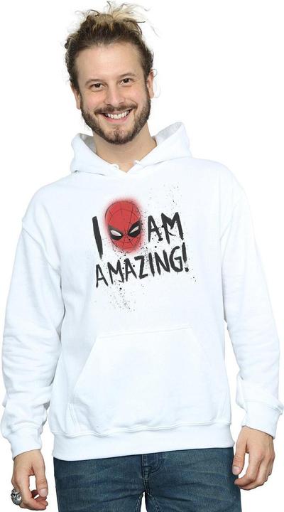 Immagine prodotto Spider-Man I Am Amazing Felpa con Cappuccio Uomo (XL)